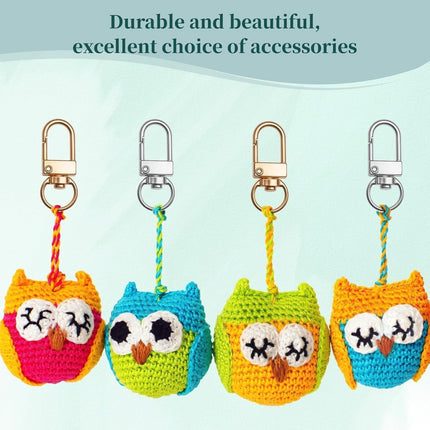 20Pcs 1.26 x 0.39 Inch Swivel Snap Key Chain Clip Hook Small Metal Lobster Claw Clasp Mini Swivel Lanyards Snap Hooks for Bag Key Chains Connector Jewelry Making DIY Crafts Hardware Silver Finish