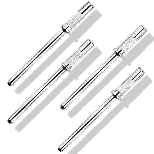 4PCS 3/32 Shank Mandrel Nail Drill Bits Small Sanding Bands Nail Drill Bits 3mm Mini V1258-DP02-D-409