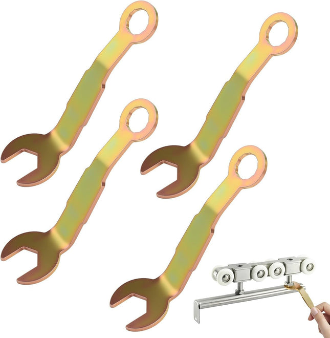 4pcs Pivot Pocket Door Wrench 0.83'' Pocket Door Wrenches Adjustment Pocket Wrenches-Rv Pockets
