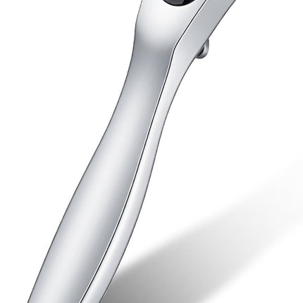 Mini 1/4 Ratchet Wrench, Reversible Stubby Ratchet, Oval Head Socket Wrench, Steel Quarter Inch Compact Socket Wrenches for Tight Spaces