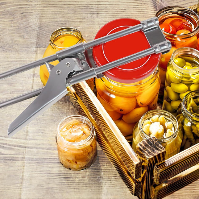 Bottle Opener & Jar Opener for Weak Hands Adjustable Stainless Steel Can Opener Multifunctional Jar – product detail