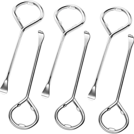 6 PCS Bottle Opener,Stainless Steel Paint Can Openers Metal Paint Can Openers for Oil Barrels,Paint Barrels,Beer