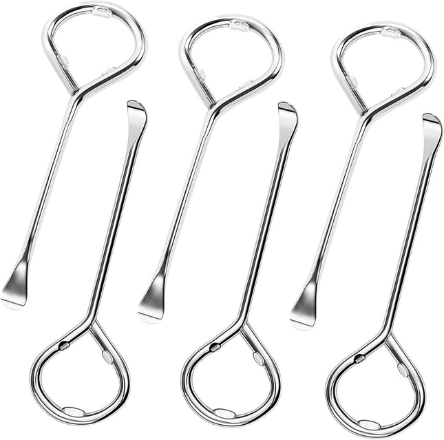6 PCS Bottle Opener Stainless Steel Paint Can Openers Metal Paint Can Openers for Oil Barrels Paint Barrels