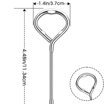 6 PCS Bottle Opener,Stainless Steel Paint Can Openers Metal Paint Can Openers for Oil Barrels,Paint Barrels,Beer