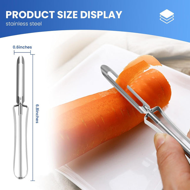 Stainless Steel Peelers Multi-function Vegetable Peelers for Veggie Potato Carrot Fruit Apple – product detail