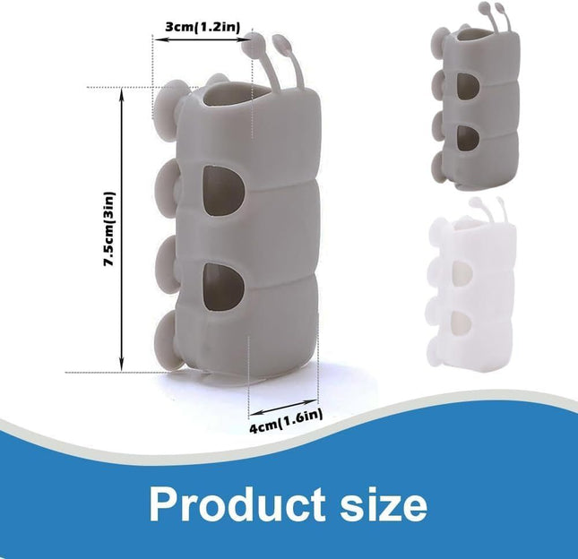4 Pcs Silicone Shower Head Holder Universal Relocatable Shower Head Suction Cup Holder Wall Mount – product detail