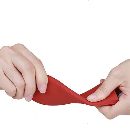 4 Packs Silicone Hot Handle Holder Kitchen Heat Resistant Fry Pan Milk Pot Sleeve Grip Handle Cover Potholder for Cast Iron Skillets Griddles Metal & Aluminum Cookware – Black & Red