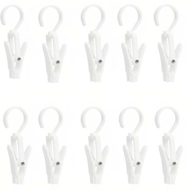 10-Pack Heavy Duty Swivel Clothes Pins (4.3 V1258-DP02-D-552