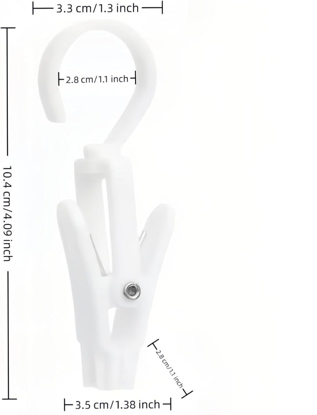 10-Pack Heavy Duty Swivel Clothes Pins (4.3 – product detail