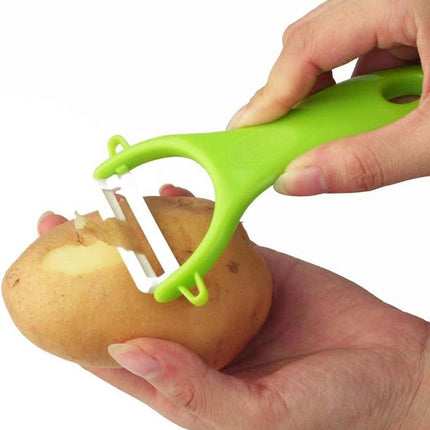 Peelers Grate and Julienne - Fruit and Vegetable Peeler Set Quickly Peels Apple, Potato, Corn, Ginger, Citrus, Avocado, Mango and More