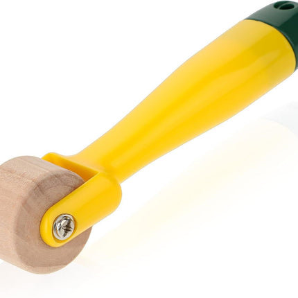 Quilting Seam Roller 2.3 cm Wallpaper Roller Seam Roller for Quilting Sewing Seam Roller Tool with Easy to Grip Handle for Print, Ink, Home Decoration