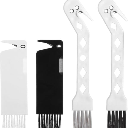 4 PCS Handheld Vacuum Cleaner Brush, Universal Dust Brush, 2 in 1 Vacuum Roller Cleaning Tool for Sweeping Robot