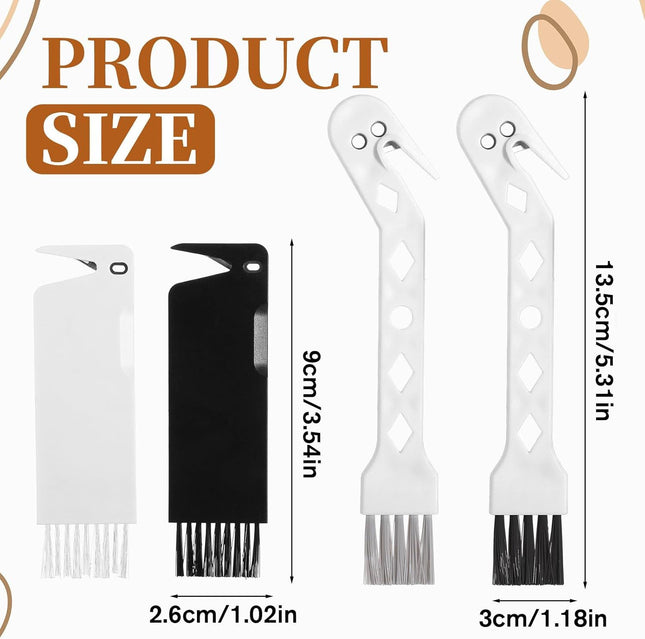 4 PCS Handheld Vacuum Cleaner Brush Universal Dust Brush 2 in 1 Vacuum Roller Cleaning Tool for Sweeping – product detail