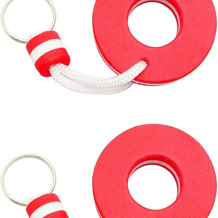 2PCS Floating Keyring, Water Buoyant Keychain, Safety Key Chain for Swimming Pool, Gym, Mall, Sauna