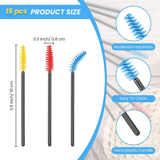 15 Pieces Hummingbird Feeder Cleaning Brush Mini Nylon Brush Set Cleaner for Bottles Tubes Jars Bird – product detail