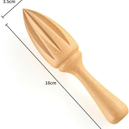 Wooden Citrus Reamer,Handheld Hand Citrus Lemon Juicer,Portable Fruit Squeezer,Kitchen Juicing Tool,Manual Orange Lemon Juice Reamer for Daily Home Bar Cafe Restaurant Use
