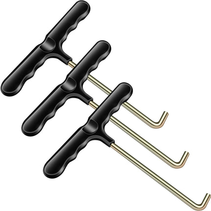 Trampoline Spring Pull Tool Kit Trampoline T-Hook Puller Spring Pull T-Shape Hook Trampoline Accessories