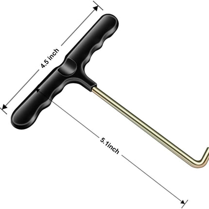 Trampoline Spring Pull Tool Kit Trampoline T-Hook Puller Spring Pull T-Shape Hook Trampoline Accessories