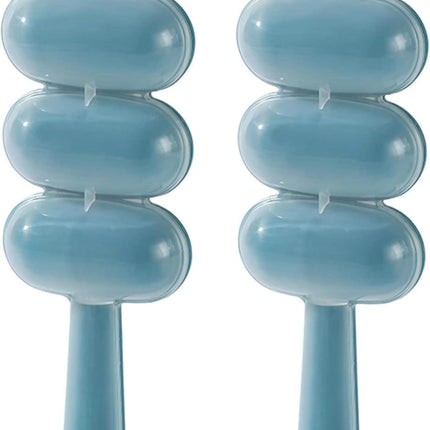 2 Pcs Blue Rice Ball Maker Shake Lunch Maker Mould Rice Ball Shaker Rice Ball Mold Rice Ball Shaped Kitchen Tools Home DIY Making Kit Sushi Plates, DIY Sushi Shake Rice Ball Molds