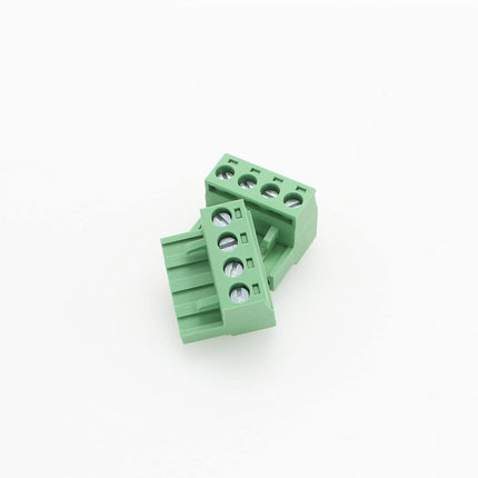10 Pcs Green 5.08mm Pitch 3P Pluggable Teminal Blocks Connector Socket Adapters