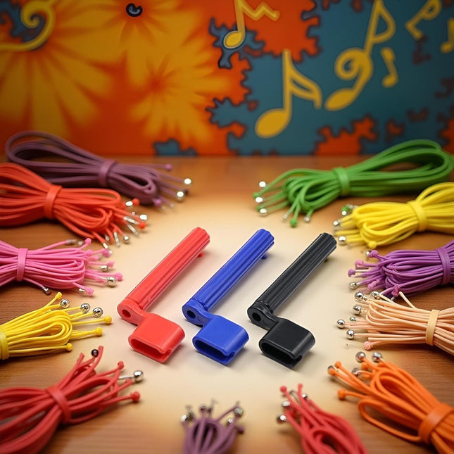 3 Pcs Random color Guitar String Winder 2 in 1 Guitar String Tool Bridge Pin – product detail