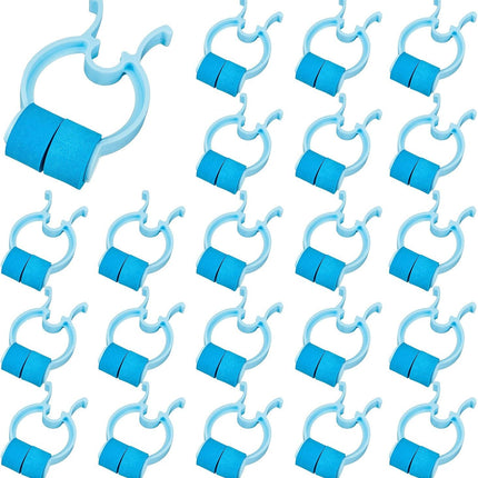Nose Stop Clips Nasal Nose Stopper Clips Plastic Foam for Emergency or Accident