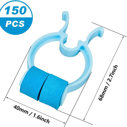 Nose Stop Clips Nasal Nose Stopper Clips Plastic Foam for Emergency or Accident