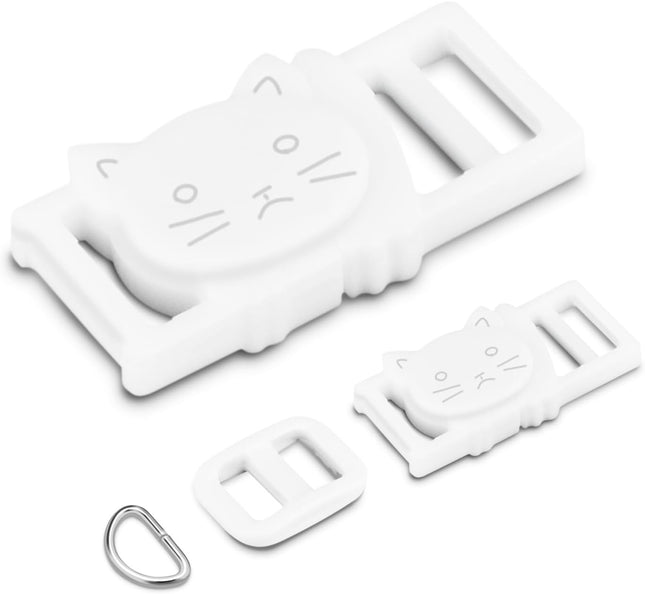 CooBigo 3/8 Breakaway Cat Collars Clasp Kit 20 Set Break Away Lanyard Clasp Cat Safety Collar Paracord