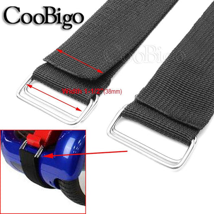 2 Pack Hoverboard Seat Attachment Straps, HoverKart Replacement Straps Adjustable with Tri-Glide Buckle Polypropylene PP Webbing Adjustment Strap Width 1-1/2"