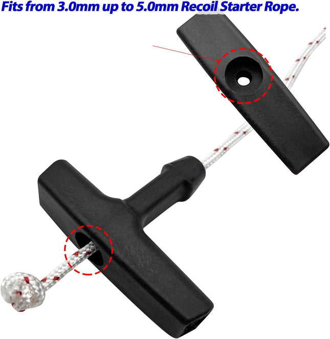 Replacement Recoil Starter Pull Handle fits for Husqvarna STIHL Craftsman Poulan Gasoline – product detail
