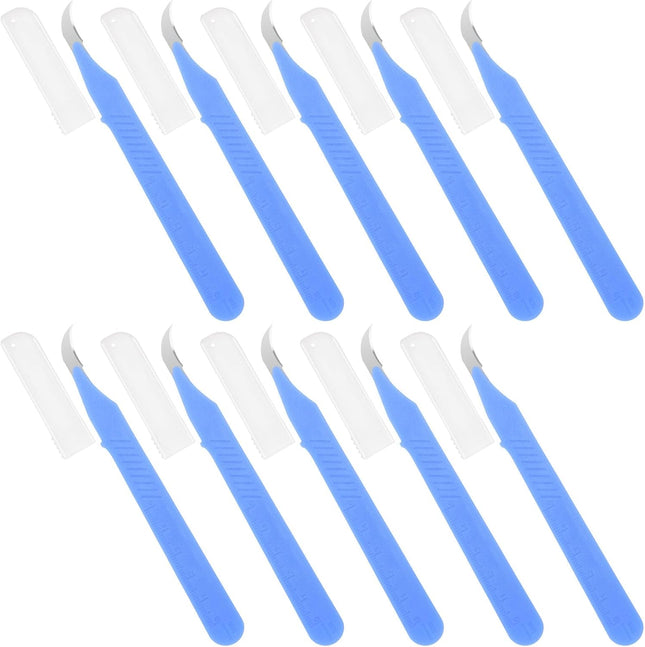 10 Pcs Seam Ripper for Sewing Stitch Remover Razor with Protective Case and Anti-Slip Handle