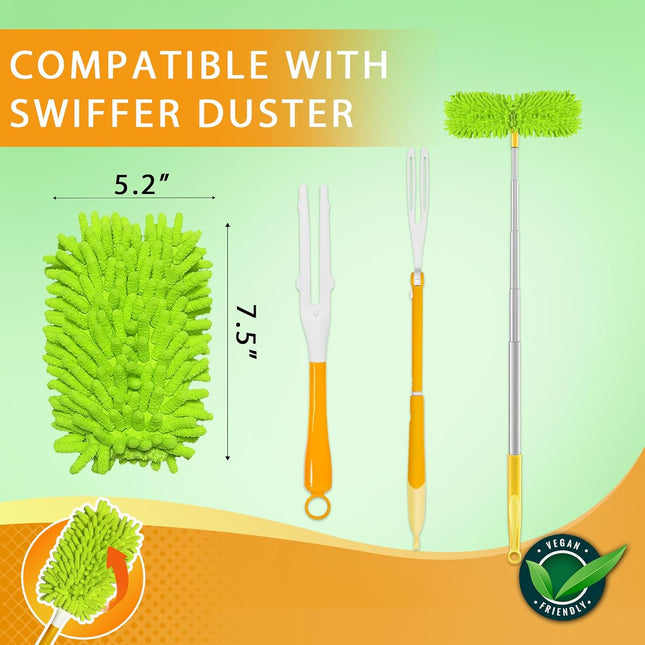 Reusable Duster Refill Compatible with Swiffer Hand Duster (Handle is Not – product detail