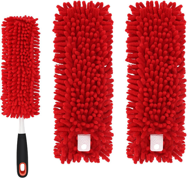 Reusable Microfiber Duster Refills Compatible with OXO & for MR.SIGA Duster (Handle is Not