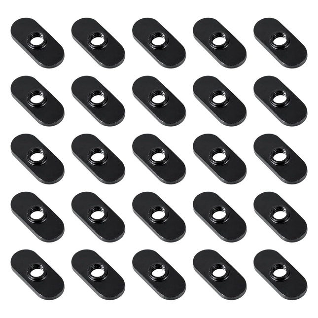 Xadnitu 1/4 -20 Threaded Centered Slide in Economy T Nuts T Nut Accessory Hardwares for 10 Series Aluminum