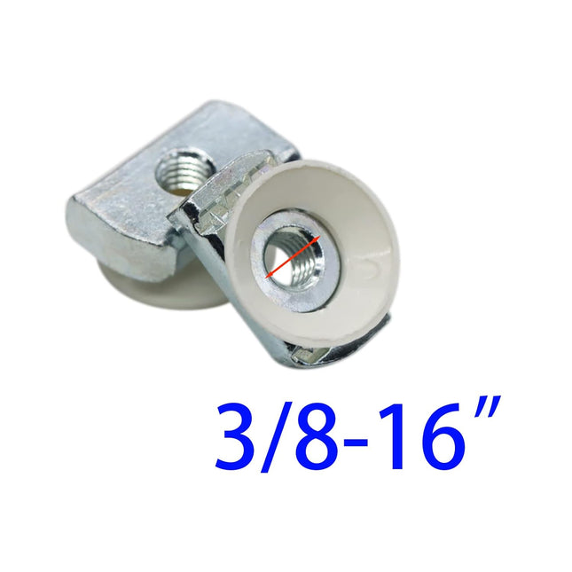 3/8 -16 Cone Nuts Strut Channel Twirl Nut with Zinc Electroplate Finish for Use with Unistrut Channels (10 – product detail