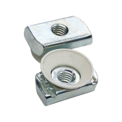 3/8"-16 Cone Nuts, Strut Channel Twirl Nut with Zinc Electroplate Finish for Use with Unistrut Channels (10 Pack) (3/8"-16)