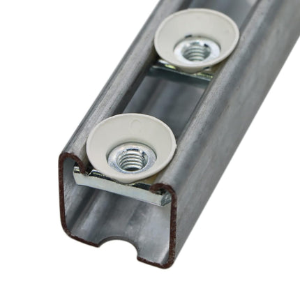 3/8"-16 Cone Nuts, Strut Channel Twirl Nut with Zinc Electroplate Finish for Use with Unistrut Channels (10 Pack) (3/8"-16)