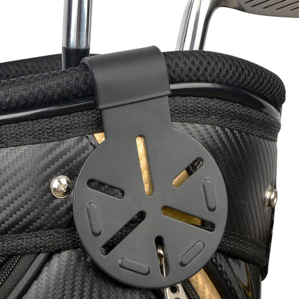 iGuerburn Metal Landing Pads for Golf Bags, Magnetic Golf Bag Accessories for Men with Soft Rubber