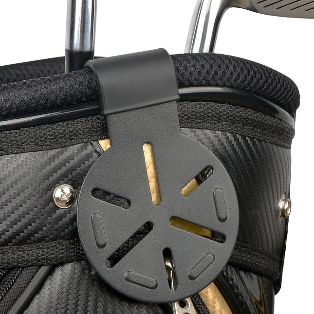 iGuerburn Metal Landing Pads for Golf Bags Magnetic Golf Bag Accessories for Men with Soft Rubber