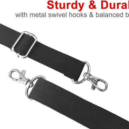 iGuerburn Shoulder Strap Carry Strap for Inogen One G4 Oxygo FIT with Swivel Hooks, Balanced Buckle and Adjustable Belt