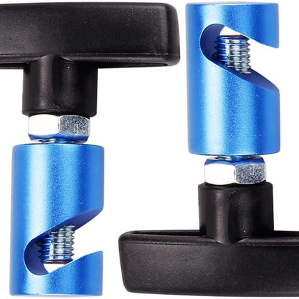 Lift Support Clamp Hood Strut Fixing Clamps Stay Holder for Tailgates and Trunks with up to Dia.3/8” (10mm) (Blue-Pack of 2)