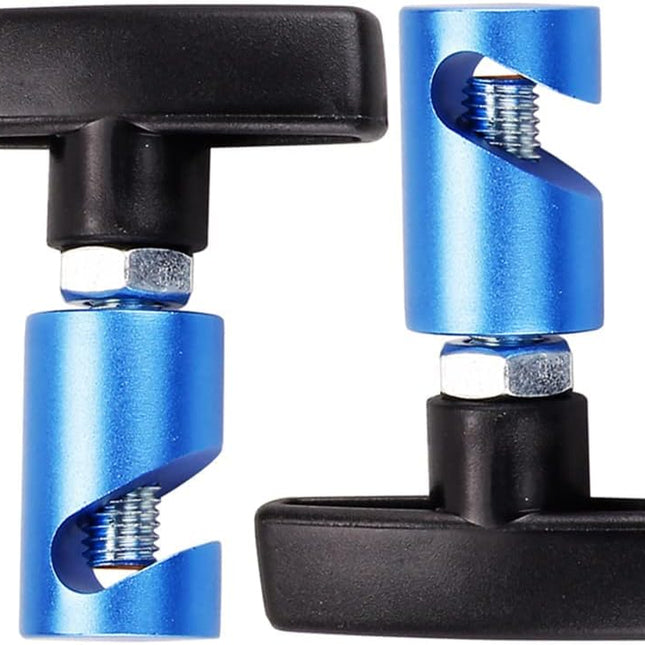 Lift Support Clamp Hood Strut Fixing Clamps Stay Holder for Tailgates and Trunks with up to Dia.3/8” (10mm) (Blue-Pack of 2)