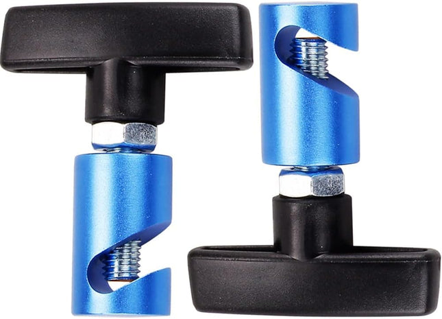 Lift Support Clamp Hood Strut Fixing Clamps Stay Holder for Tailgates and Trunks with up to (Blue-Pack of