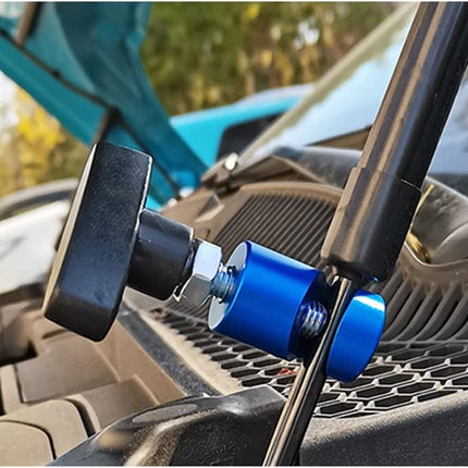 Lift Support Clamp Hood Strut Fixing Clamps Stay Holder for Tailgates and Trunks with up to Dia.3/8” (10mm) (Blue-Pack of 2)