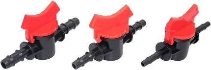 3/4" Drip Irrigation Switch Valve Barbed Ball Valve for Garden Drip Irrigation Aquarium (6 Pcs)