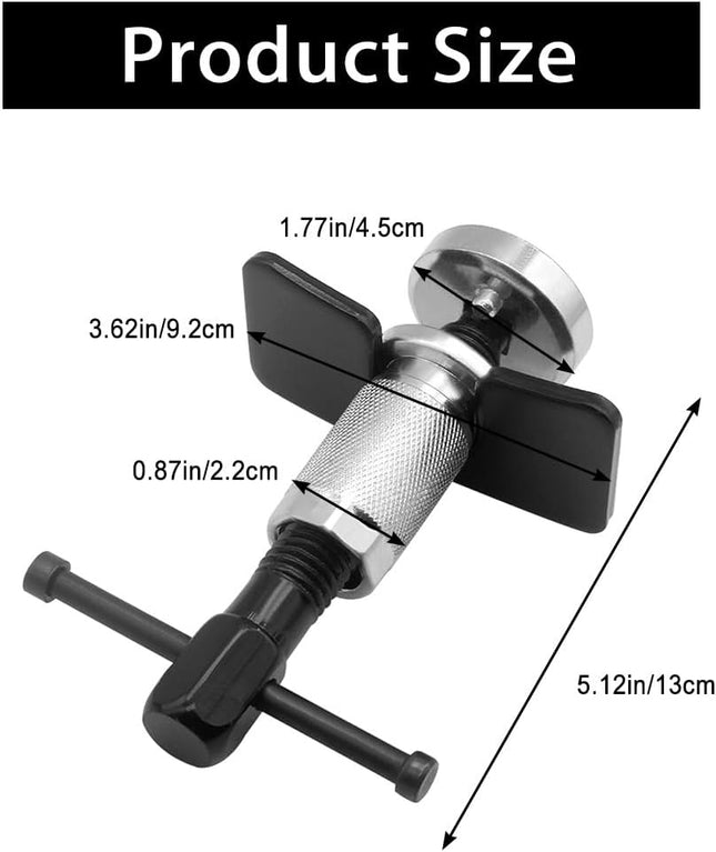 Brake Caliper Piston Rewind Tool Compression Dual Pin Brake Right Handed Thread Set for Car Disk Brake Pad – product detail