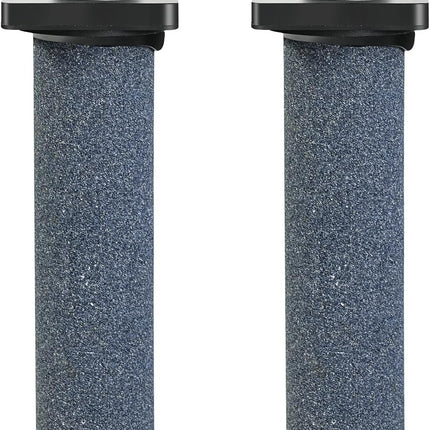 Aquarium 5 inch Air Stone Cylindrical 2 Pack, Large Airstone, Aerator Bubble Differ, Air Pump Accessories for Aquariums, Hydroponic, Ponds and Fish Tanks