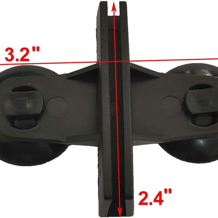 12 Pack Aquarium Divider, Suction Cup Divider Black, Plastic Sheet Isolation Holder for Fish Tank