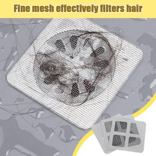 Disposable Hair Drain Stickers 2024 New Disposable Shower Drain Cover Hair Catcher Bathroom Shower Drain – product detail