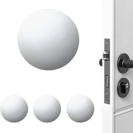 Door Stoppers Wall Protector Buffer Guard Doorknob Door Handle Bumper Self Adhesive Silencer Soft Rubber Crash Pad for Home Office